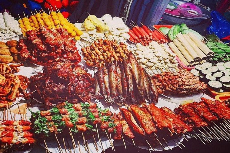 Khu đồ nướng - Sapa